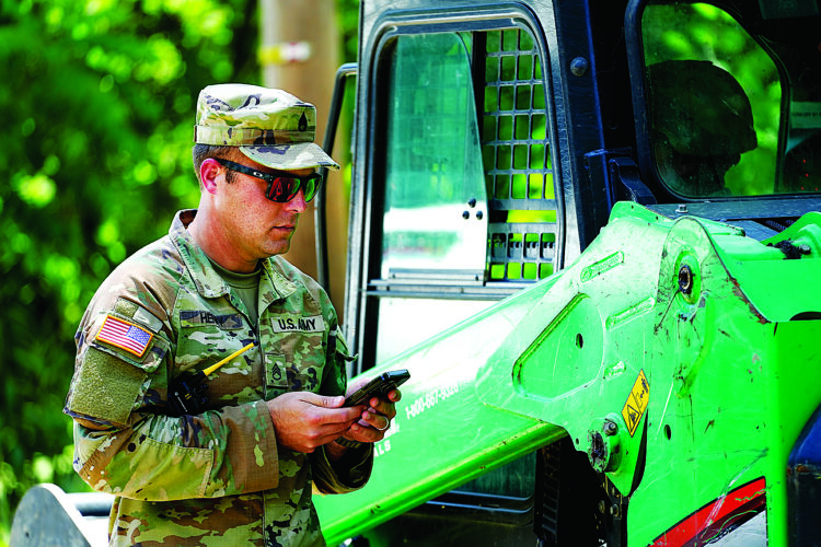 Slideshow: National Guard Helps With Flood Cleanup in Ohio County